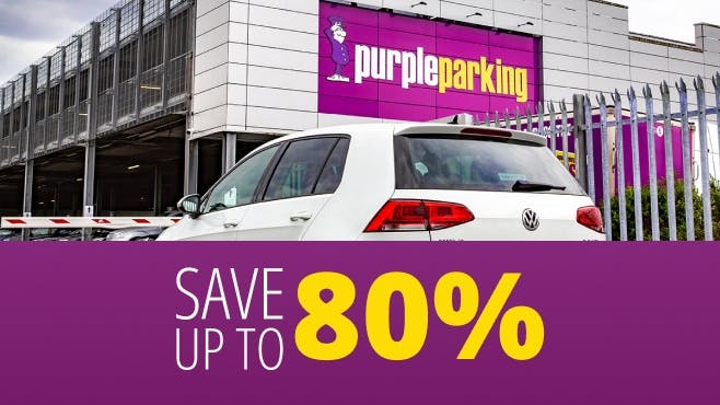 Save up to 80% on Gatwick Parking at Purple Parking