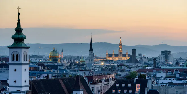 Vienna skyline