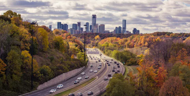 Toronto in Fall