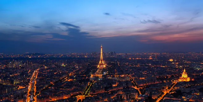 Paris skyline