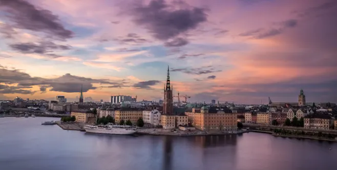 Stockholm skyline