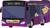 Malaga airport transfers at Purple Parking
