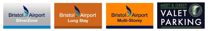 bristol airport parking discount banner