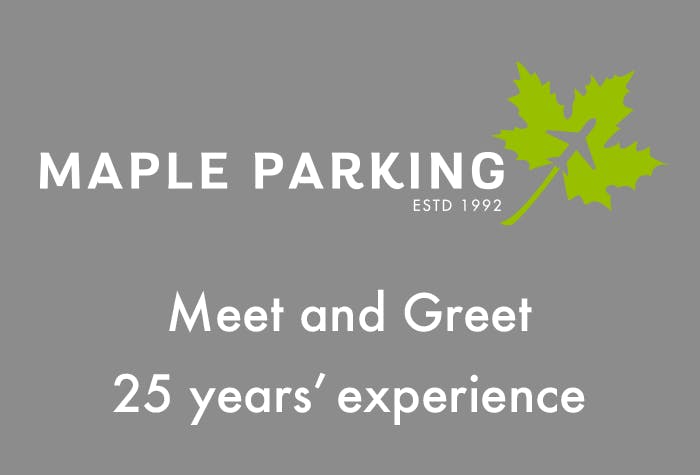 Maple Parking Meet & Greet at Gatwick Airport - Promo Code Car Park Logo