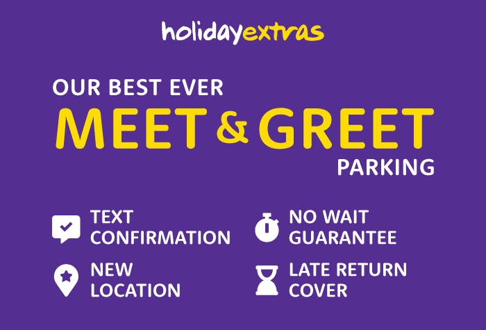Holiday Extras Perfect Meet & Greet at Gatwick Airport - Promo Code Car Park Logo
