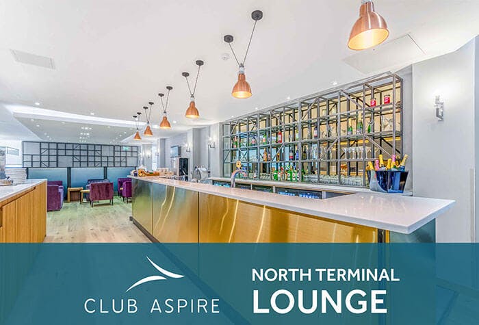 CLUB ASPIRE NORTH LOUNGE at Gatwick Airport - Airport Lounge Logo
