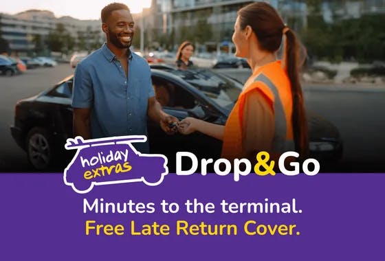 Holiday Extras Drop & Go with Late Return Cover at Edinburgh Airport