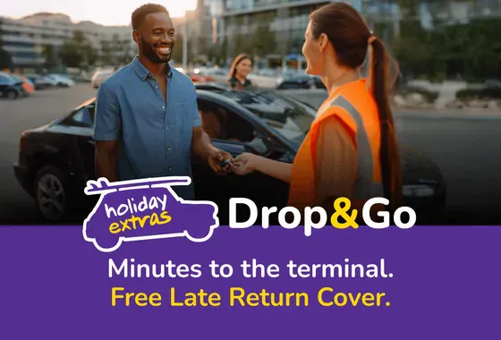 Holiday Extras Drop & Go with Late Return Cover at Edinburgh Airport