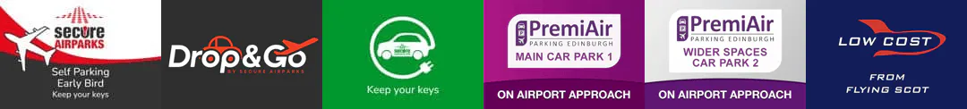 Edinburgh Airport Parking Provider Logos Banner