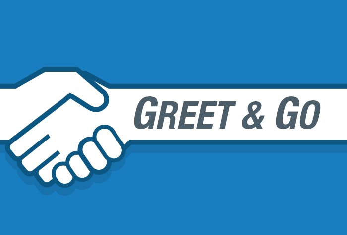 Greet and Go car park logo